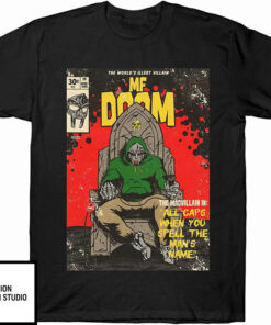 All Caps When You Spell The Man’s Time MF Doom T-Shirt