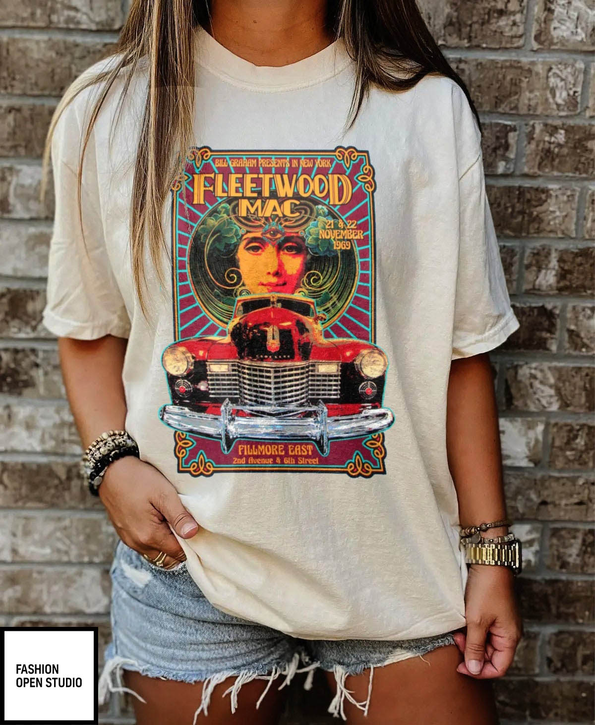 Bill Graham Presents Fillmore East Fleetwood Mac UK T-Shirt