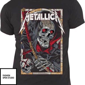 Death Reaper Metallica T Shirt 1
