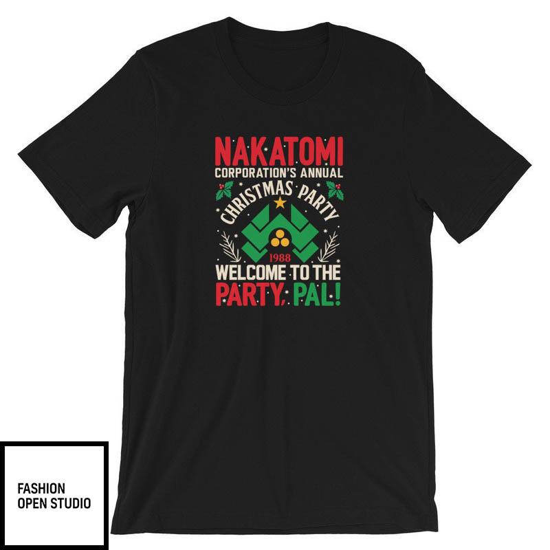 Die Hard Nakatomi Plaza Christmas Party T-Shirt