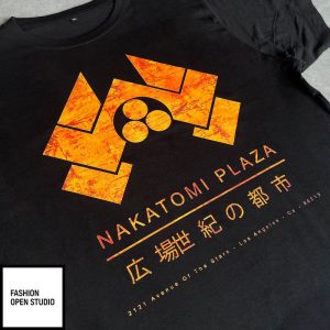 Die Hard Nakatomi Plaza Gold Logo T Shirt 2