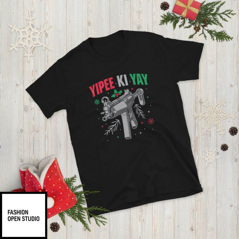 Die Hard Yipee Ki Yay Christmas T-Shirt
