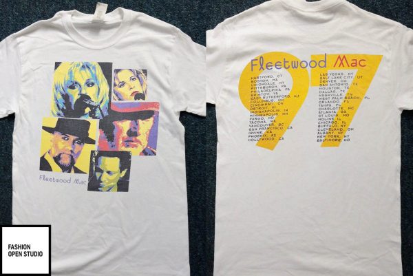 Fleetwood Mac T-Shirt Back And Loving It Reunion Tour Shirt
