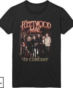 Fleetwood Mac T-Shirt In Concert World Tour Concert T-Shirt