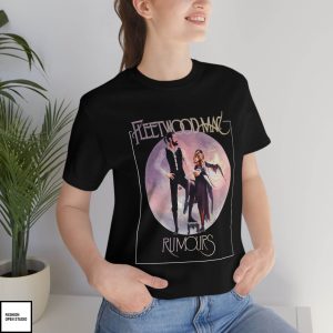 Fleetwood Mac T Shirt Rumours Album Moonlight Cover T Shirt 2