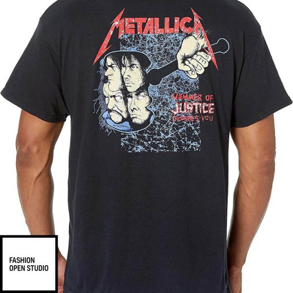 Harvester Of Sorrow Damaged Justice Metallica T-Shirt