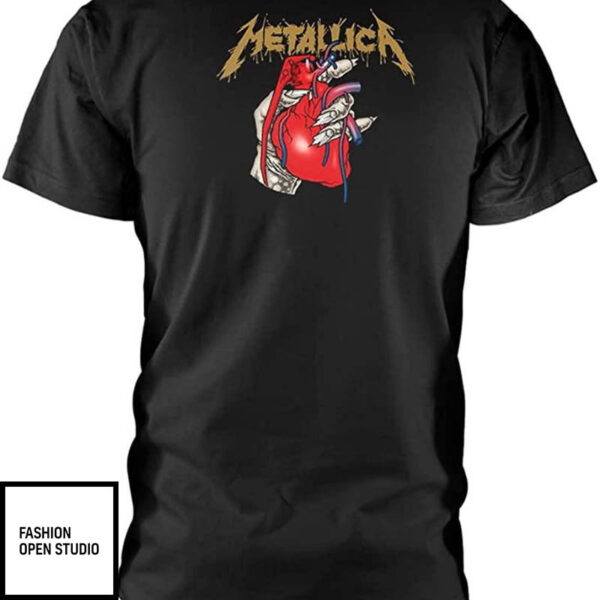 Heart Explosive Metallica T-Shirt