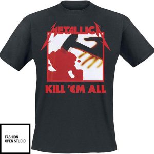 Kill Em All Tracks Metallica T Shirt 1