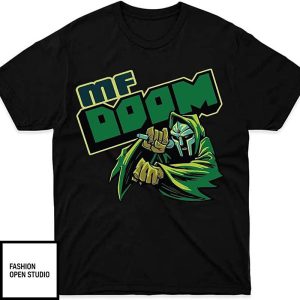 MF Doom Retro Green Villain T Shirt 1