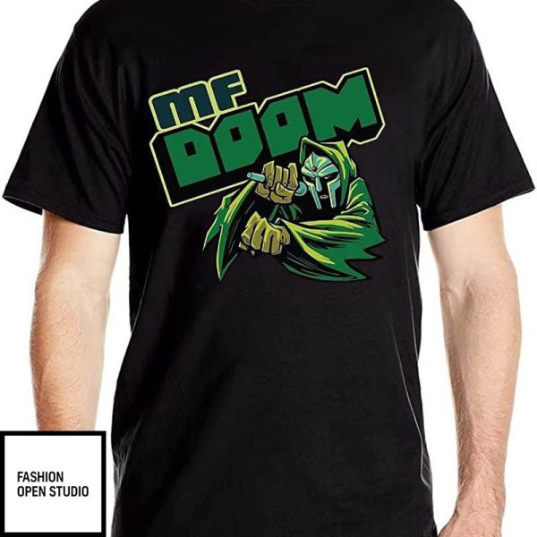 MF Doom Retro Green Villain T-Shirt