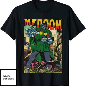 MF Doom Supervillain Retro Comic T-Shirt