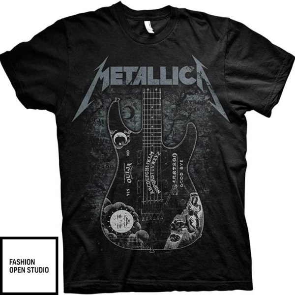 Metallica Hammett Ouija Guitar Metallica T-Shirt