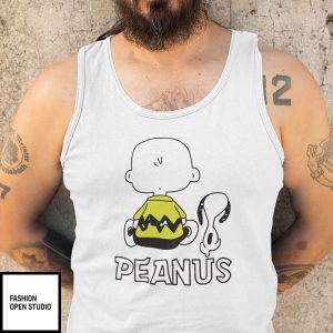 Peanus Charlie Brown Snoopy Dog Shirt 2