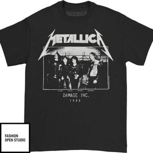 Photo Damage Inc 1986 Tour Metallica T-Shirt