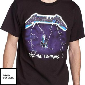 Ride Lightning Metallica T Shirt 1
