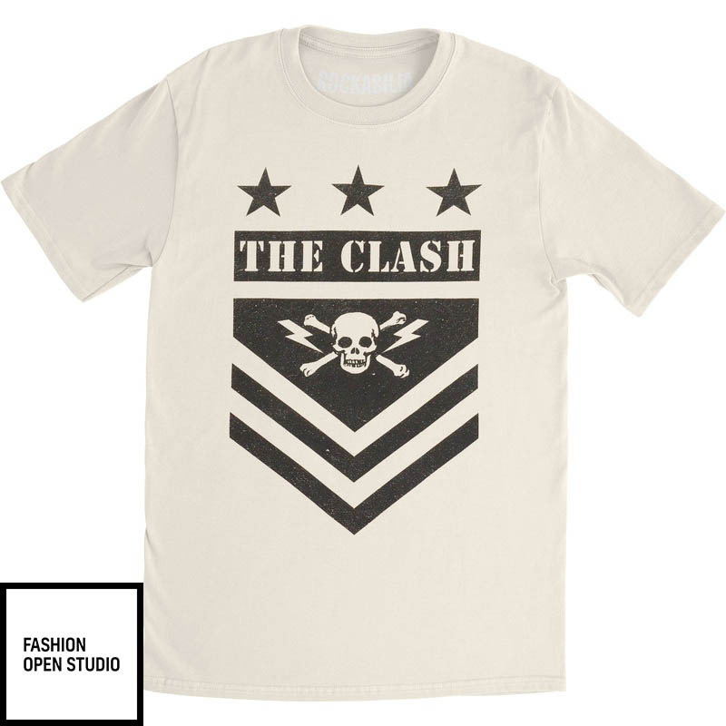 The Clash Army Stripes T-Shirt