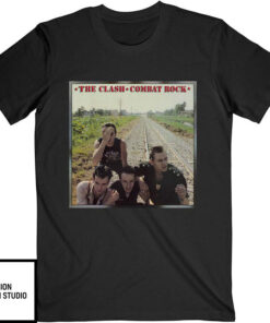 The Clash Combat Rock Black T-Shirt