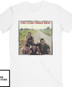 The Clash Combat Rock White T-Shirt