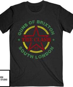 The Clash Guns Of Brixton South London T-Shirt