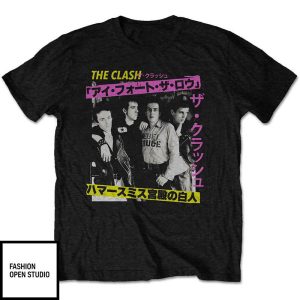The Clash London Calling Japan Photo T-Shirt