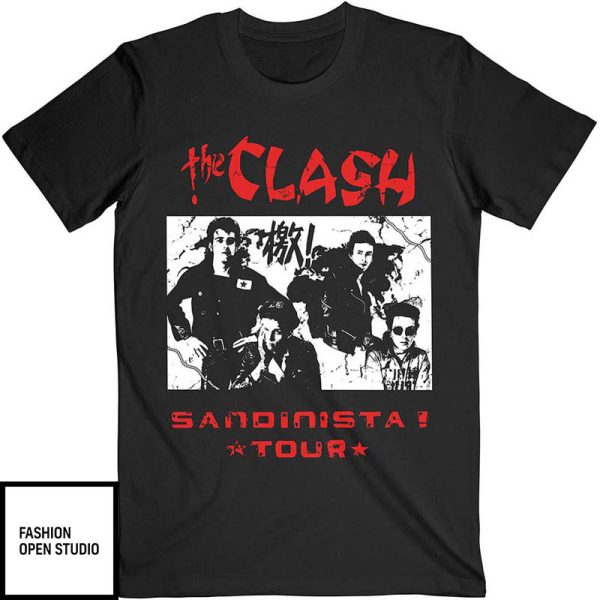 The Clash Sandinista Tour T-Shirt