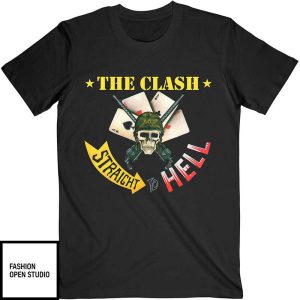 The Clash Straight To Hell Single T-Shirt