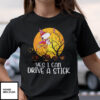 Yes I Can Drive A Stick Shirt Snoopy Halloween