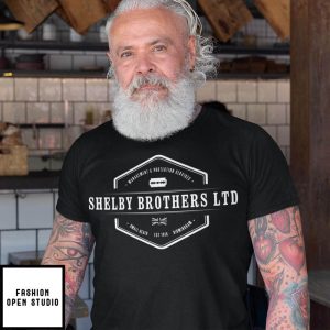 Shelby Brothers Ltd Peaky Blinders Black T Shirt 1