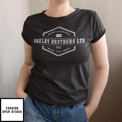Shelby Brothers Ltd Peaky Blinders Black TShirt