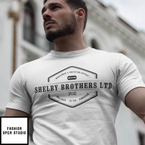 Shelby Brothers Ltd Peaky Blinders White T Shirt 2