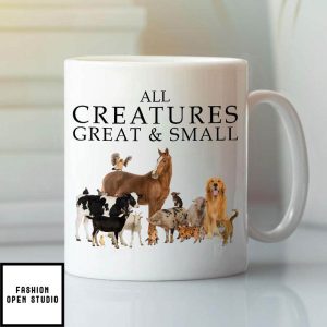 All Creatures Great And Small Mug Horse Dog Cat Cow