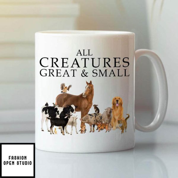 All Creatures Great And Small Mug Horse Dog Cat Cow