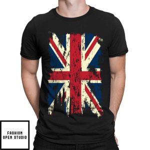 Distressed Great Britain Flag Union Jack T-Shirt