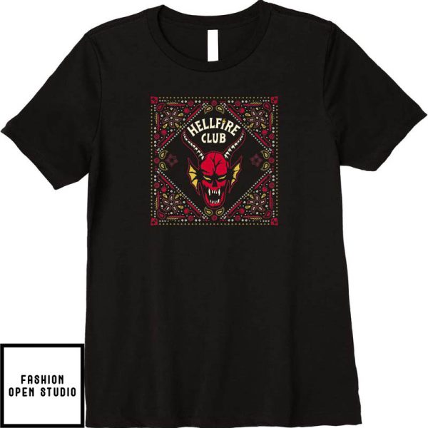Hellfire Club Big Face Demon T-Shirt