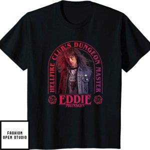 Hellfire Club Dungeon Master Eddie Munson T-Shirt