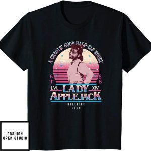 Hellfire Club Erica Lady Applejack Poster T-Shirt