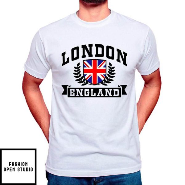 London England Union Jack Unisex Souvenir Design printed