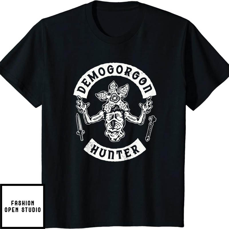 Stranger Things 4 Demogorgon Hunter V2 T-Shirt