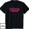Stranger Things 4 Gradient Red Orange Logo T-Shirt
