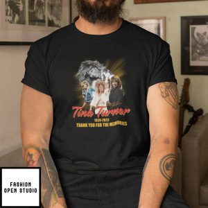 The Tina Turner T-Shirt Thank You For The Memories