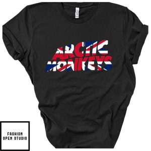 Arctic Monkeys Great Britain Flag T-Shirt