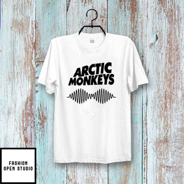 Arctic Monkeys Logo White T-Shirt