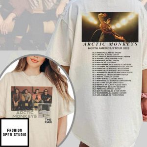 Arctic Monkeys The Car North American Tour 2023 T Shirt 1