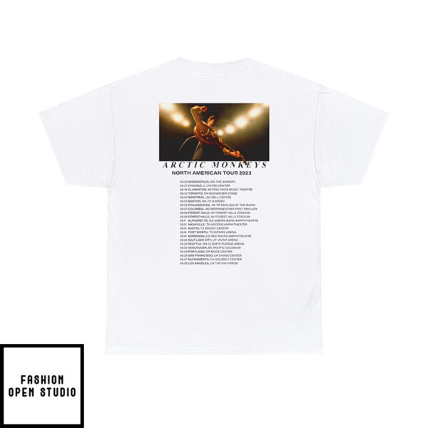 Arctic Monkeys The Car North American Tour 2023 T-Shirt