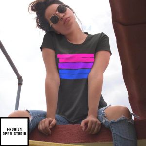 Bisexual Pride Flag T Shirt 2