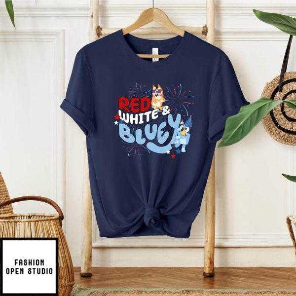 Bluey 4th Of July T-Shirt