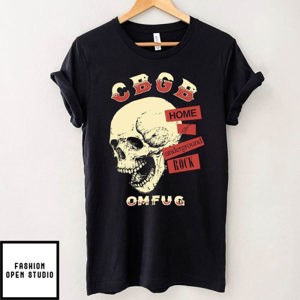 CBGB & OMFUG Home Of Underground Rock T-Shirt