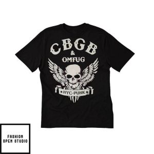 CBGB & OMFUG NYC Punk T-Shirt