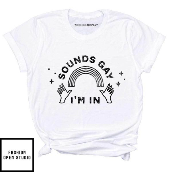 Distressed Sounds Gay T-Shirt