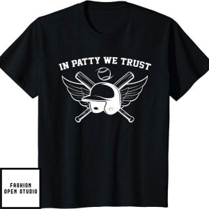 In Patty We Trust Funny Softball Coach Team T-Shirt